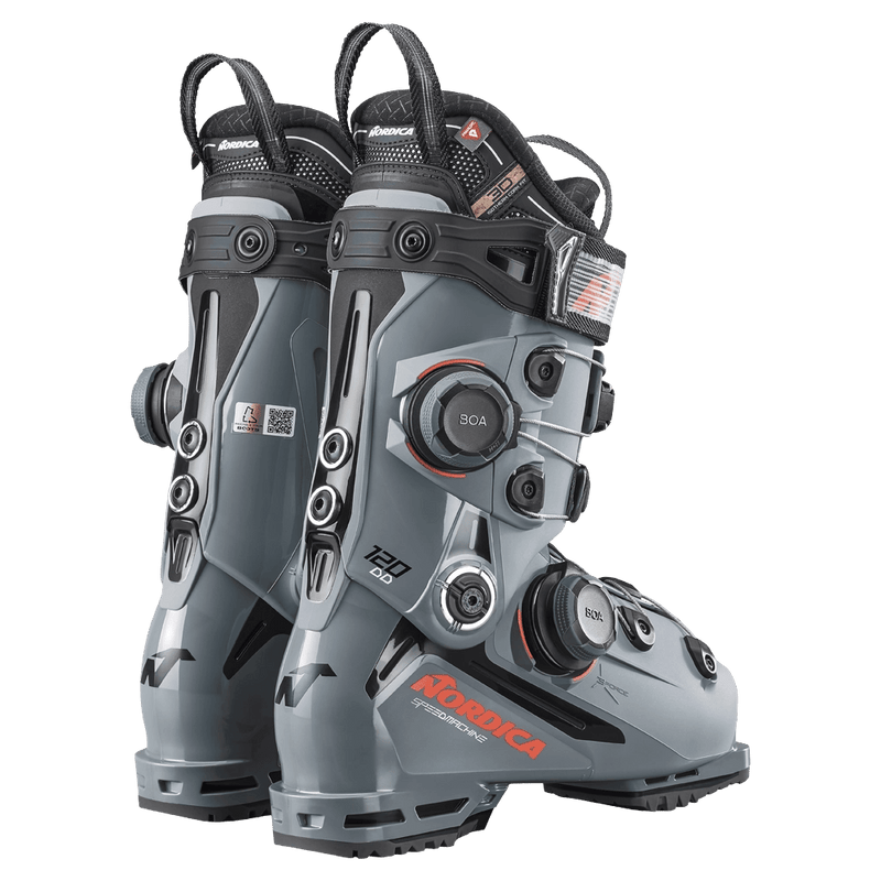 Rear view of Nordica Speedmachine 3 120 Double BOA Ski Boots