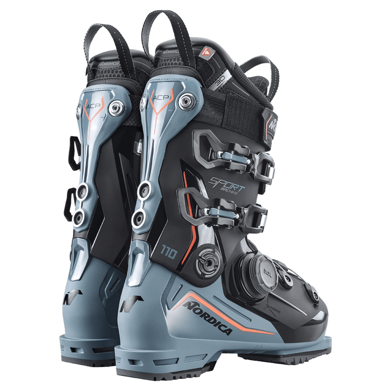 Rear view of Nordica Sportmachine 3 110 BOA Ski Boots