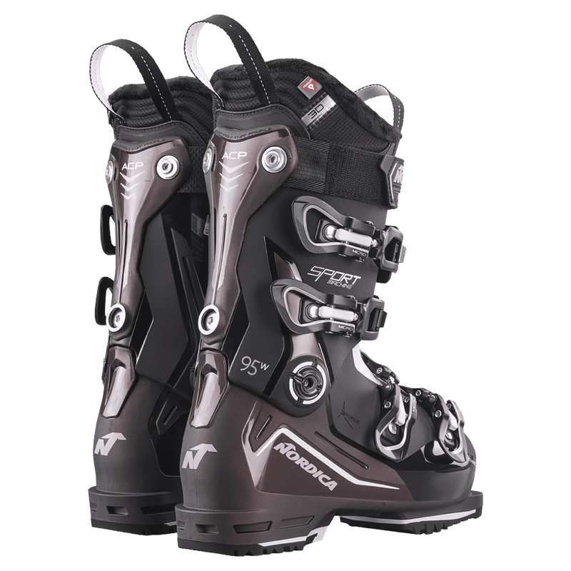 Rear view of Nordica Sportmachine 3 95 Ski Boots - Womens
