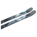 Top view of the Nordica 2027 Enforcer 89 Ski, featuring a spliced graphic design in black, grey, and blue.