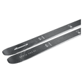 Top view of the Nordica 2027 Santa Ana 92 Ski for Women, featuring a mountain graphic in blue, lavender, and black.