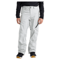 Front view of a man wearing the Burton AK Cyclic Gore-Tex 2L Snowboard Pants in Grey Cloud