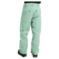 Rear view of a man wearing the Burton AK Cyclic Gore-Tex 2L Snowboard Pants in Sage Green