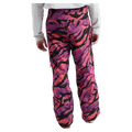 Rear cropped view of a man wearing the Burton AK Swash Gore-Tex 2L Snowboard Pants in slash multi