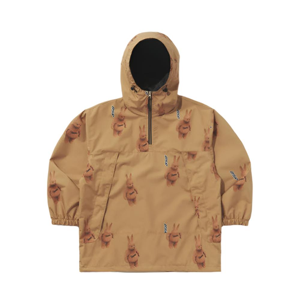 Bsrabbit 3D Bearrabbit Hooded Anorak Snowboard Jacket