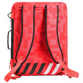 Back view of the Rossignol Hero Dual Boot Bag Bag in Hot Red colourway, unisex's model
