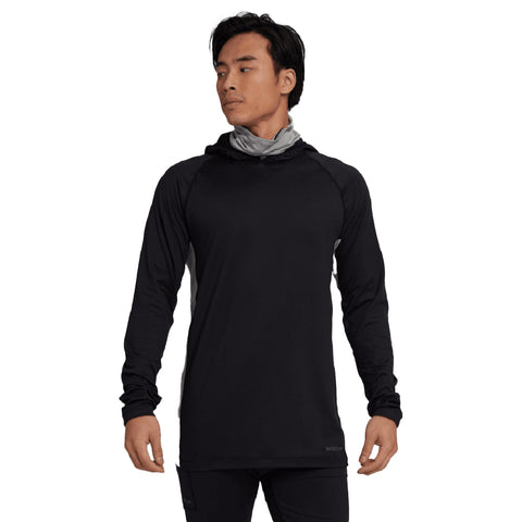 Midweight X Base Layer Long Neck Hoodie