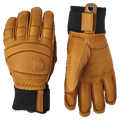 View of Hestra Fall Line 5 Finger Glove in colour Cork.