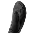View of Hestra Leather Fall Line Mitt - Womens in colour Black.