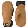 View of Hestra Leather Fall Line Mitt - Womens in colour Cork.