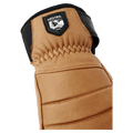 View of Hestra Leather Fall Line Mitt - Womens in colour Cork.