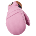 View of Hestra Leather Fall Line Mitt - Womens in colour Cerise.