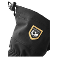 View of Hestra Army Leather Gore-Tex 3 Finger Glove in Black/Black.