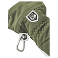 View of Hestra Heli Ski Mitt - Womens in colour Olive & Off White.