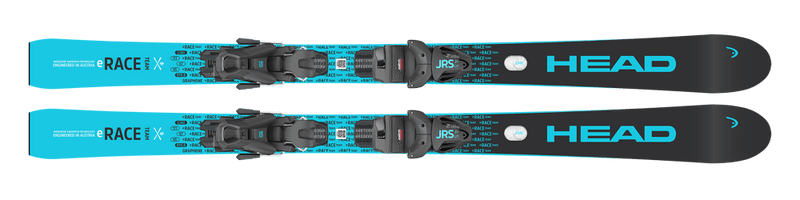 Head 2027 WC e-Race Team SW Ski w/ Binding - Kids