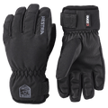 View of Hestra Ferox Primaloft 5 Finger in colour Black.