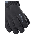 View of Hestra Ferox Primaloft 5 Finger in colour Black.