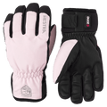 View of Hestra Ferox Primaloft 5 Finger in colour Rose.