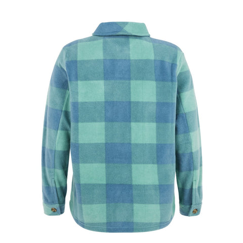 Celestah Button Up Fleece Shirt - Womens