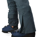 Bottom view of man in Spyder Dare Ski Pants in colour Slate Blue
