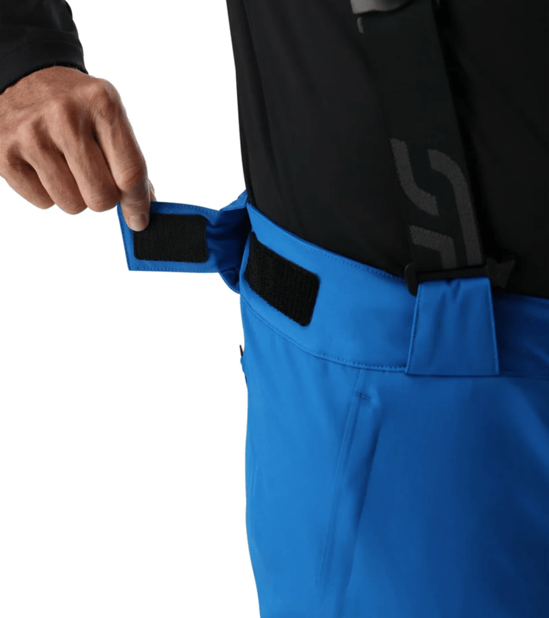 Tab view of man in Spyder Dare Ski Pants in colour Cobolt