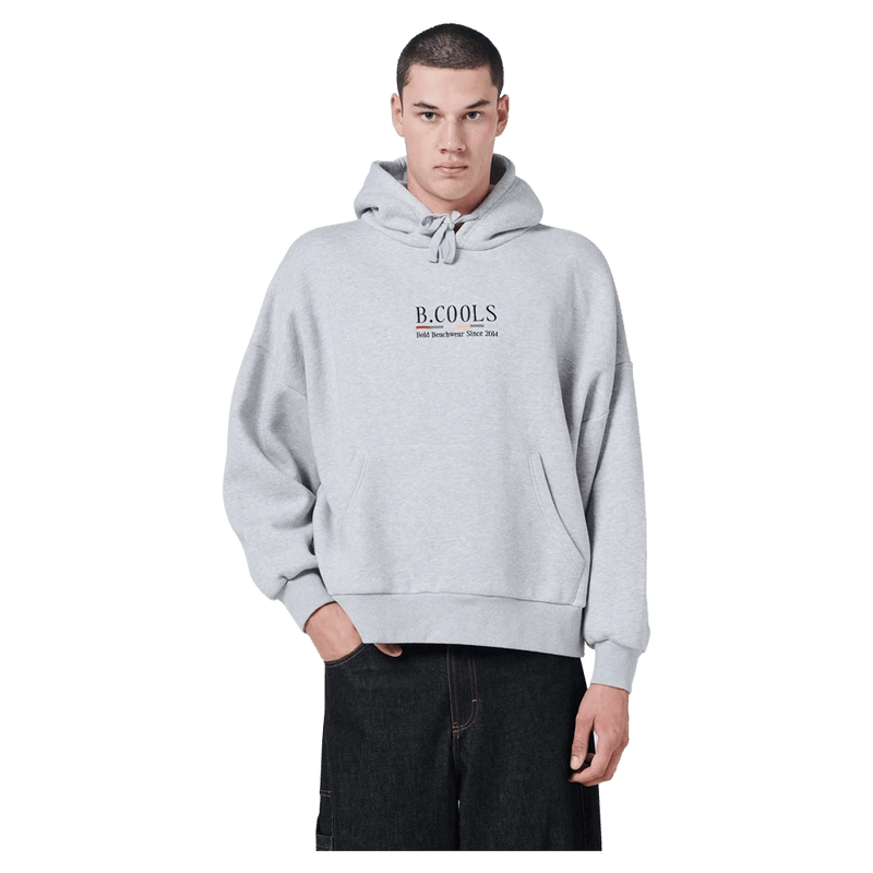 Front view of Barney Cools PPE Hood in colour Grey.