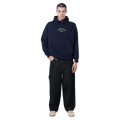 Full view of Barney Cools BB14 Hood in colour Midnight.