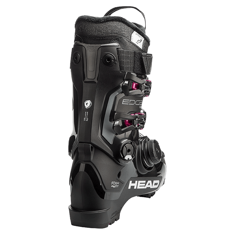Rear view of Head Edge 95 HV GW Boa Ski Boots - Womens