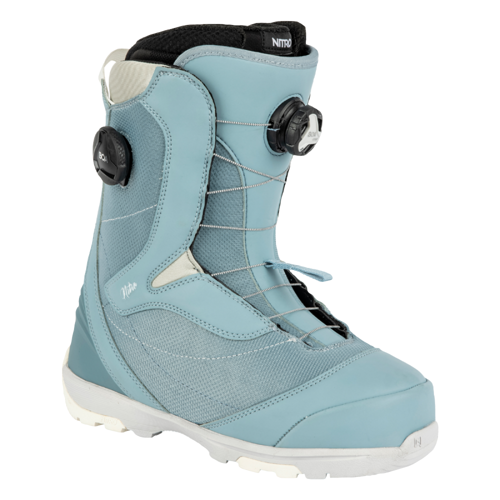 Womens double 2025 boa snowboard boots