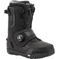 Main view of the Nitro Profile Step On TLS Snowboard Boots in Black colourway, men's model.