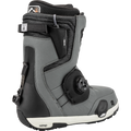 Back view of the Nitro Profile Step On TLS Snowboard Boots in Charcoal colourway, men's model.