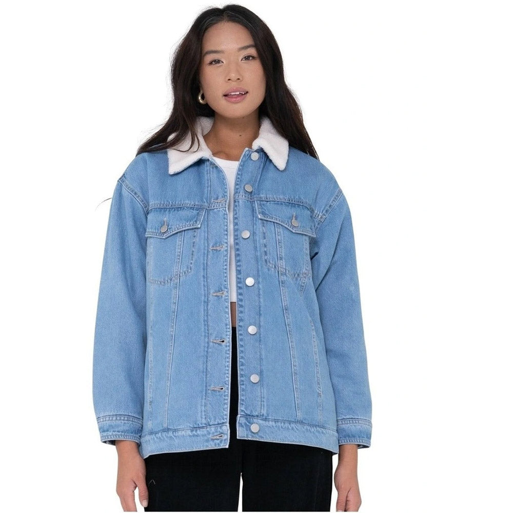 Women's trucker denim jacket new arrivals