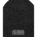 Detail image of the Sight Beanie in Reflective Black