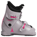 Side view of the Atomic Hawx 2 Ski Boots - Kids in Dust Pink