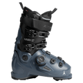 Side view of the Atomic Hawx Ultra 120 S BOA Ski Boots in Glacier Black