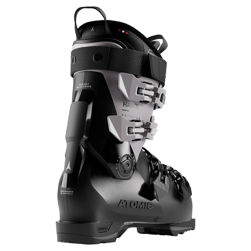 Rear view of the Atomic Hawx Prime 95 Ski Boots - Womens in Black Dust
