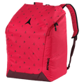 Front side view of the Atomic Boot + Helmet Pack in Pink