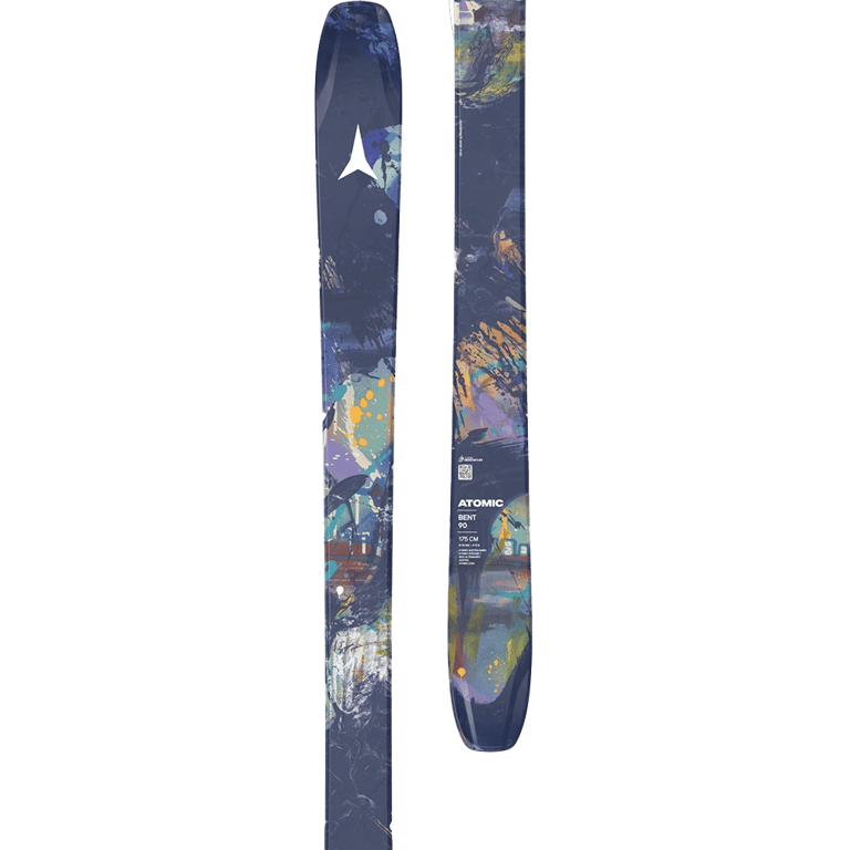 Tip view of Atomic 2027 Bent 90 Ski