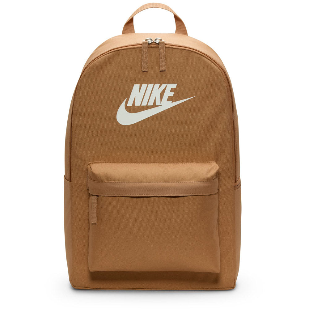 Front image of the Heritage Backpack in Flax