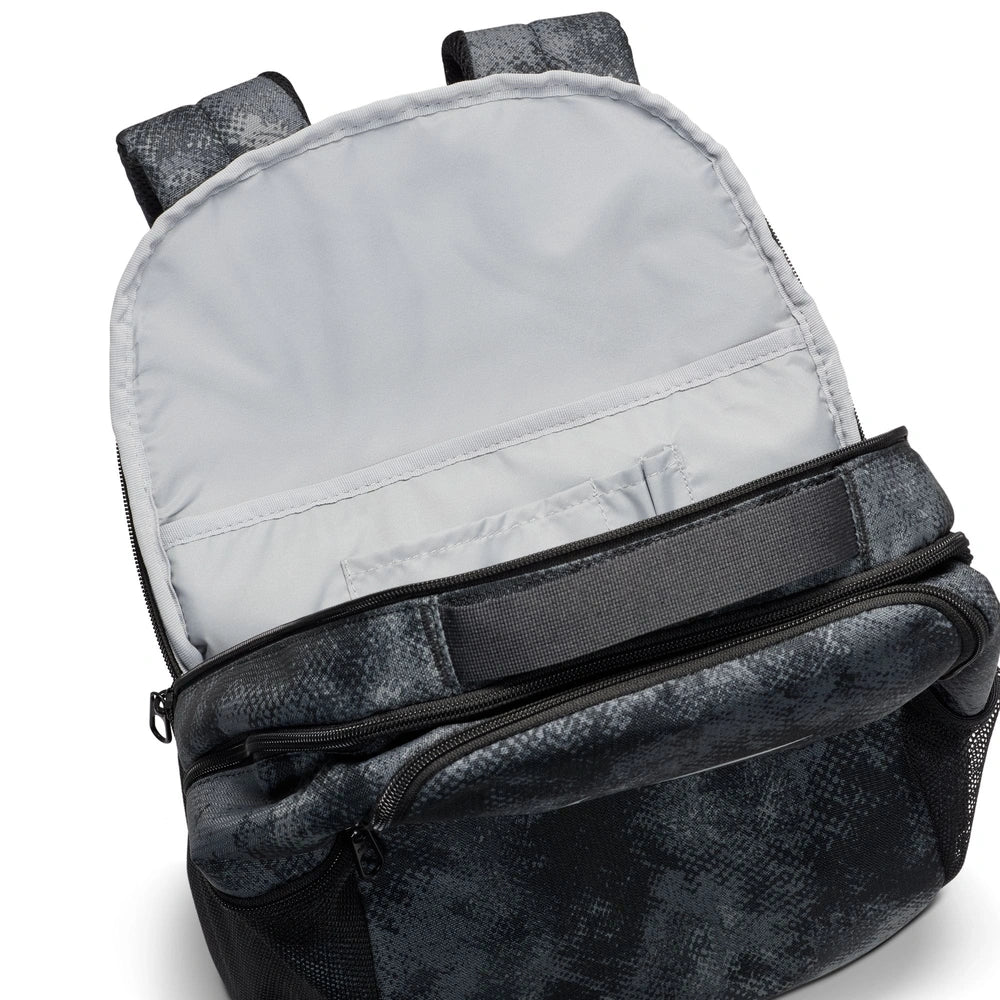 Main pocket image of the Brasilia Backpack in Iron Grey Multi
