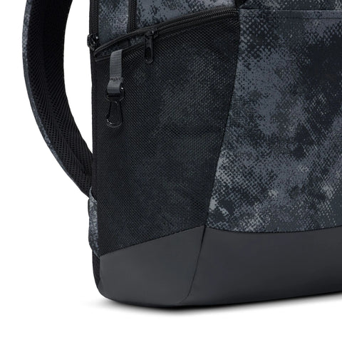 Lower side pocket image of the Brasilia Backpack in Iron Grey Multi