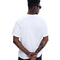 Cropped back lifestyle image of the Sportswear Dunk Tee in White