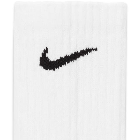 Detail image of the Everyday Cushioned Comfort Crew Socks in White