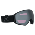 Main view of the Anon M4S Toric Low Bridge Goggles in Smoke, Perceive Sun Onyx lens, unisex model