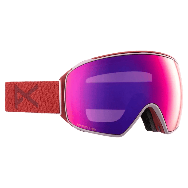 Main view of the Anon M4 Toric Goggles in Mars, Perceive Sunny Red lens, unisex model