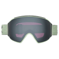 Front view of the Anon M4 Toric Goggles in Soft Sage, Perceive Sunny Onyx lens, unisex model