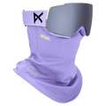 Face mask view of the Anon M5S Toric Goggles in Hyper Lilac, Perceive Sun Onyx lens, unisex model