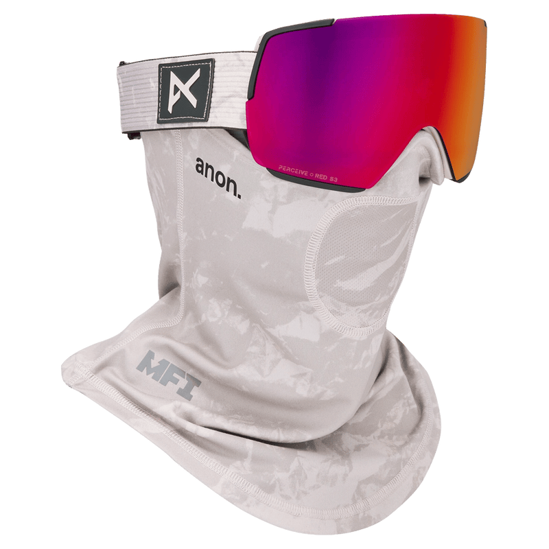 Face mask view of the Anon M5 MFI Goggle