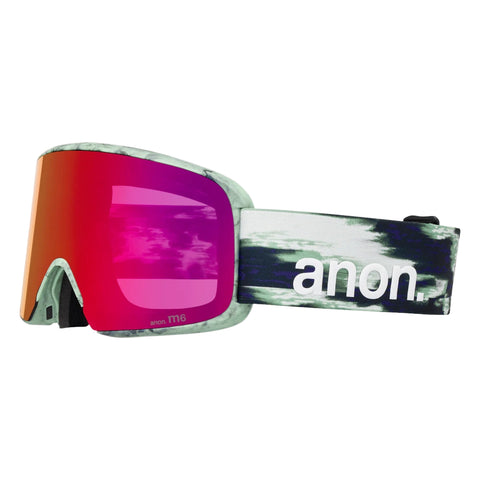 Anon Goggles M6 Serie in FamiliyTree with Percive Sunny Red