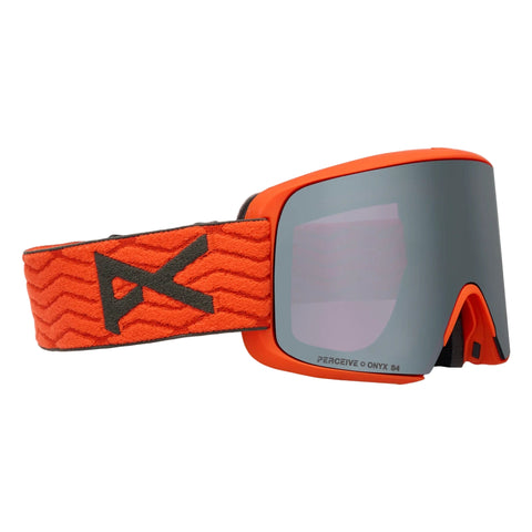 Anon Goggle M6 small Serie in Fiesta Red with Percive Sunny Onyx lens